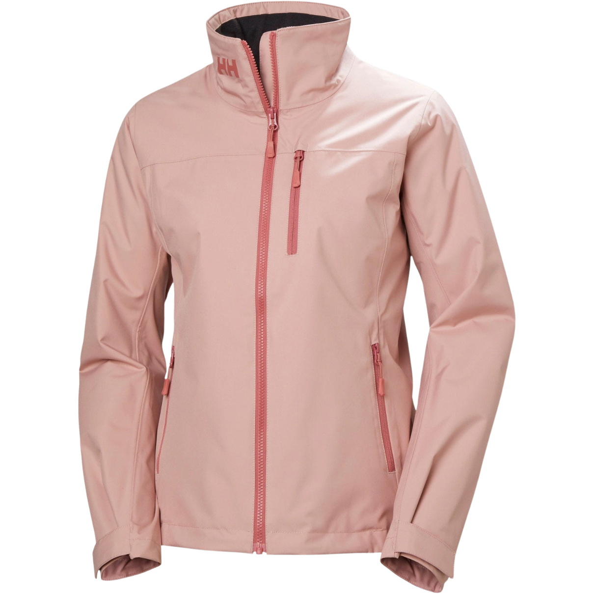 2025 Helly Hansen Womens Crew Midlayer Sailing Jacket 2.0 34449 - Pink Salt